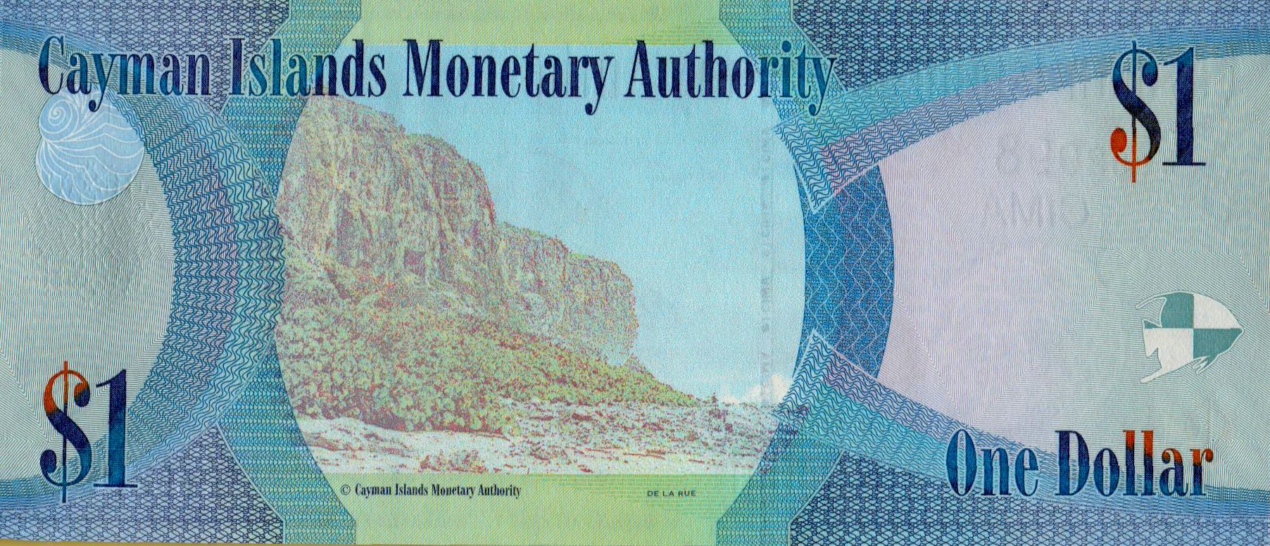 Cayman Islands 1 2014 UNC P-38/d1
